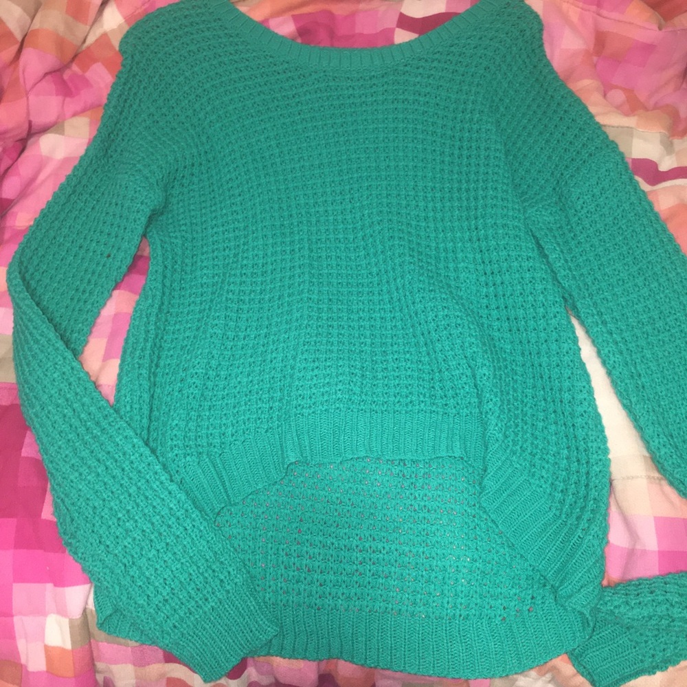 Teal Charolette Russe Sweater